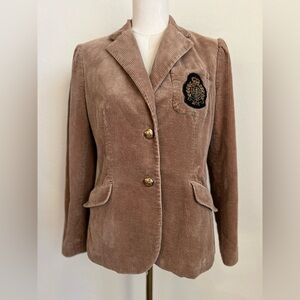 Vintage Ralph Lauren corduroy blazer